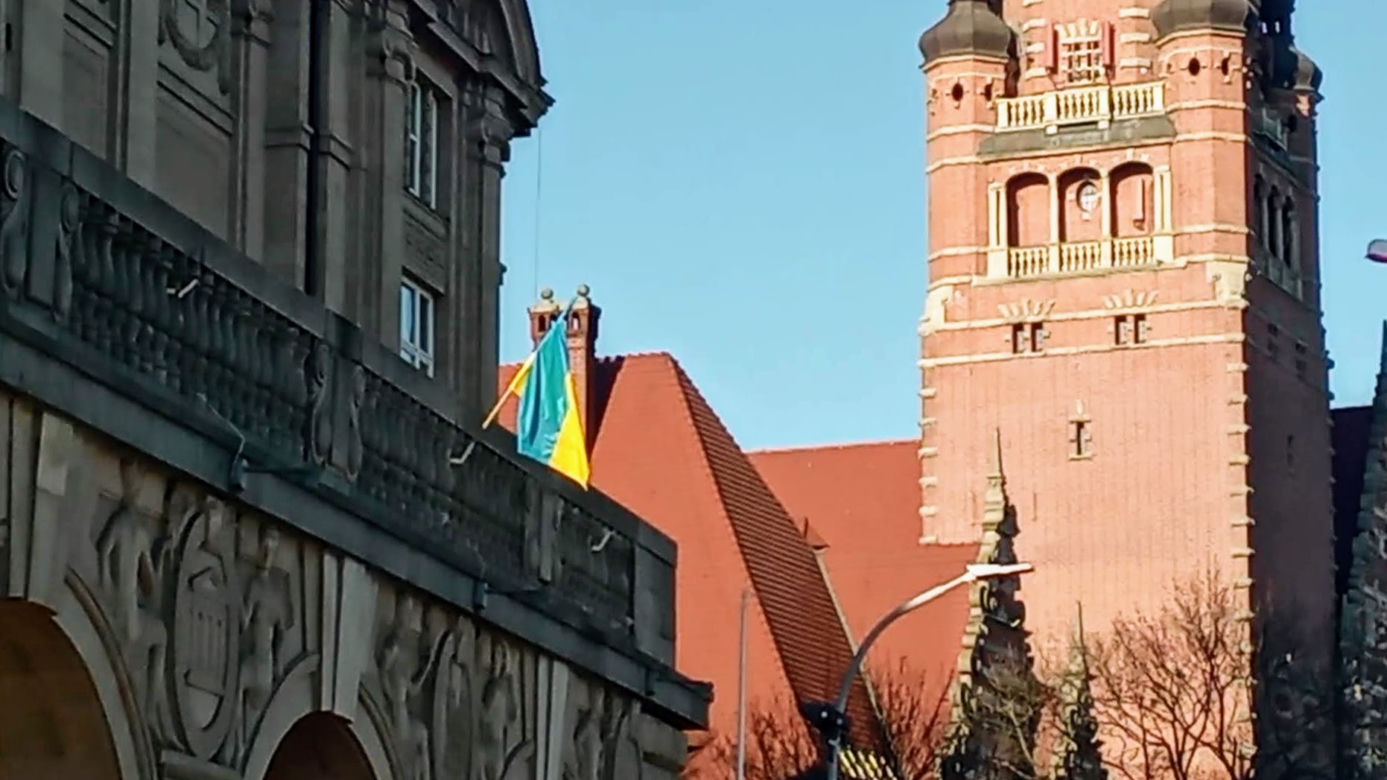 Szczecin solidarny z Ukrainą
