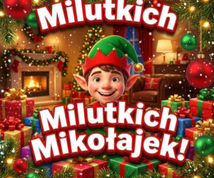 Kartka z życzeniami na Mikołaja