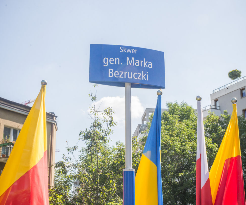 Ukraiński generał patronem skweru w Warszawie 