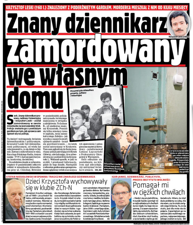 Diabeł kazał mu zabić dziennikarza