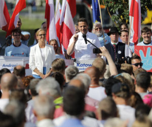 Rafał Trzaskowski w Katowicach chwalił Ślązaków. Złożył też kolejną wyborczą obietnicę