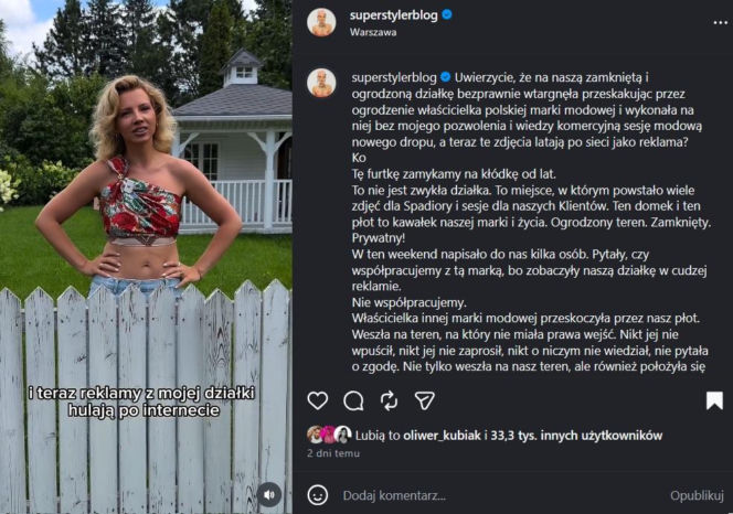 Afera działkowa SuperStyler