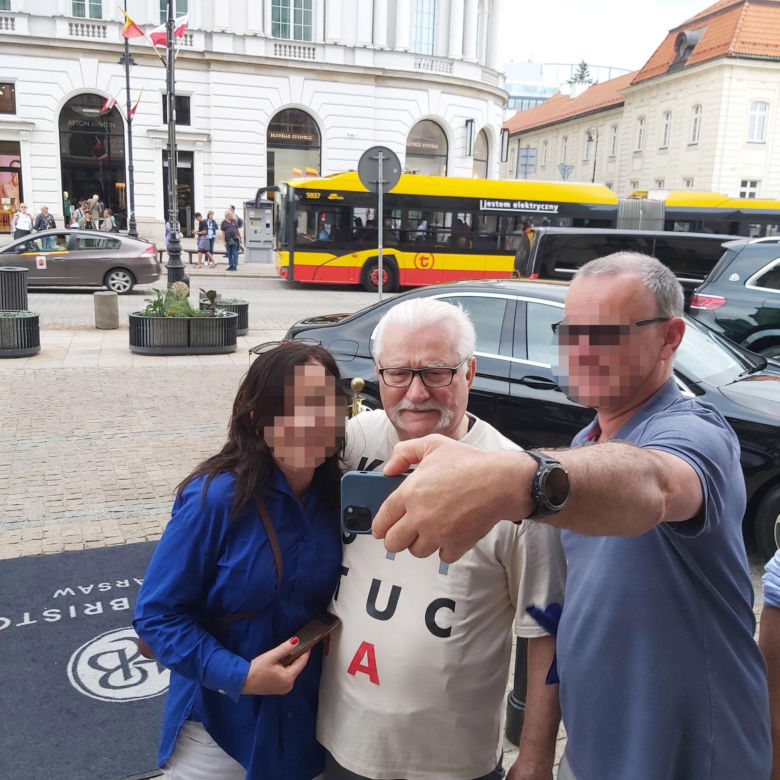 Lech Wałęsa pokazał kulisy manifestacji z 4.06