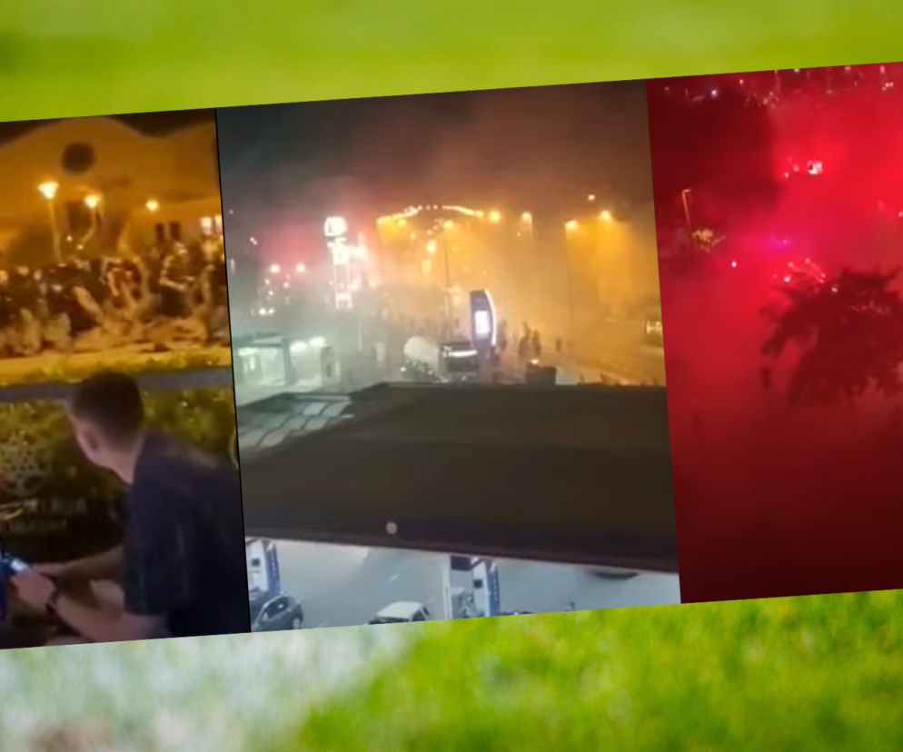 Kibole Legii i Dinama w Zagrzebiu