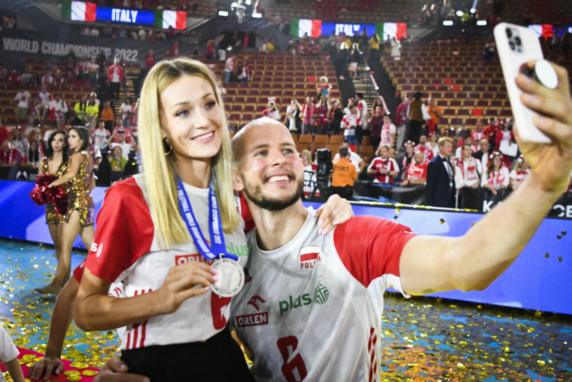 Bartosz Kurek z żoną Anną