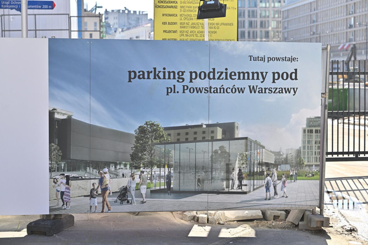 Budowa pełna niespodzianek. Ludzkie szczątki i niewybuchy pod pl. Powstańców