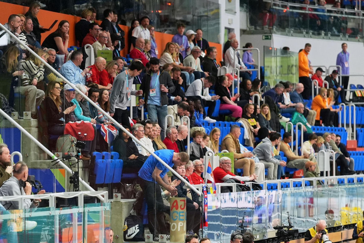 Halowe Mistrzostwa Świata w Lekkoatletyce Kujawy Pomorze 26 w Toruniu. Zdjęcia kibiców i zawodników z 1. dnia imprezy