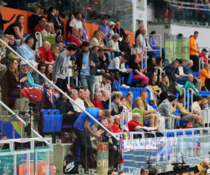 Halowe Mistrzostwa Świata w Lekkoatletyce Kujawy Pomorze 26 w Toruniu. Zdjęcia kibiców i zawodników z 1. dnia imprezy