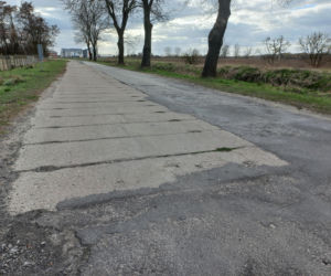 Ulica Henrykowska w Lesznie przed remontem