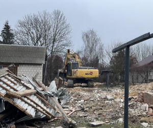 Odbudowa domu w Wyrykach Woli pod Włodawą