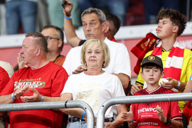 Widzew Łódź - Lech Poznań: Zdjęcia kibiców z meczu 6. kolejki PKO BP Ekstraklasy