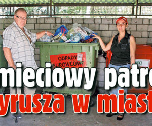 Śmieciowy patrol wyrusza w miasto