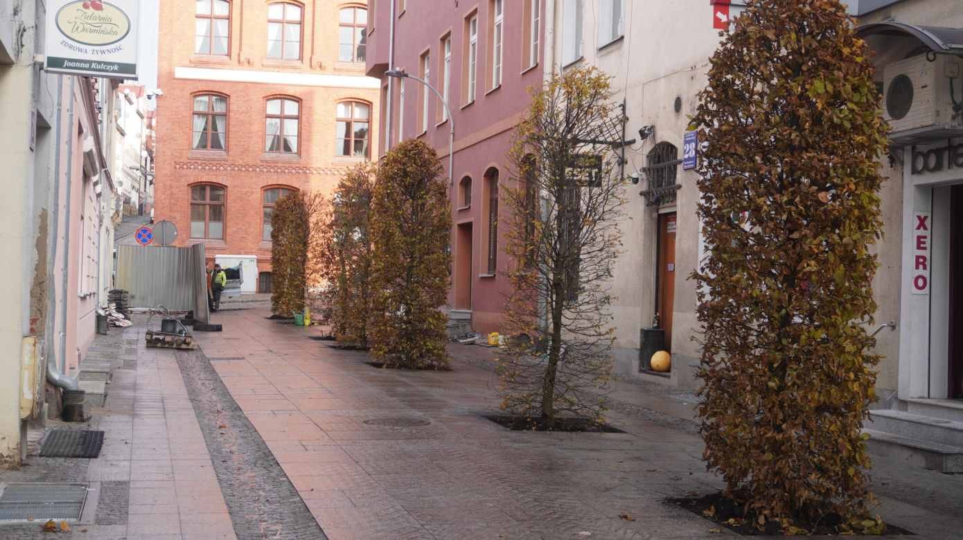 Alejka w centrum Olsztyna zmieniła się nie do poznania. Będzie najpiękniejsza w mieście? [ZDJĘCIA]