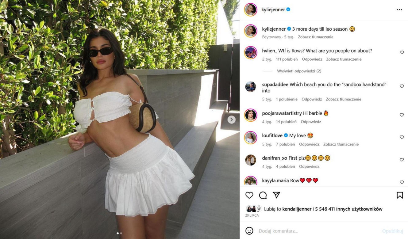 Wielka wojna w klanie Kardashianów! Kylie rzuciła wyzwanie Kim