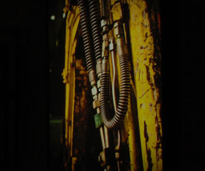 Rury...... fragment tkanki miejskiej Berlina, fotografia Dietera Gramzow