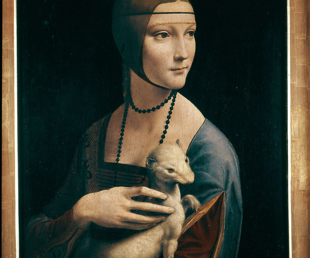 Leonardo da Vinci - Dama z gronostajem ok. 1490 r
