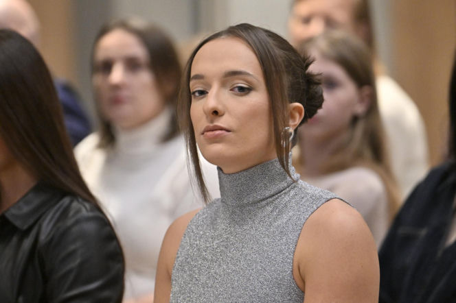 Iga Świątek i Daria Abramowicz na konferencji