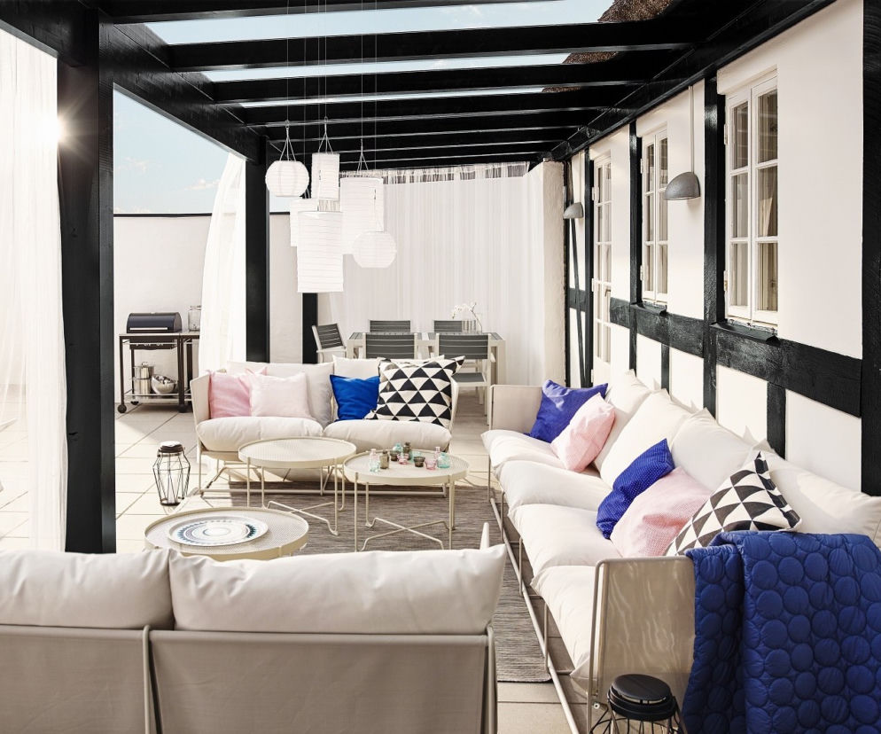 Jak szybko odmienić balkon lub taras? 1. Tekstylia