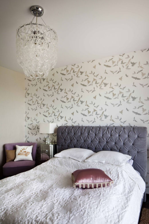 Sypialnia glamour