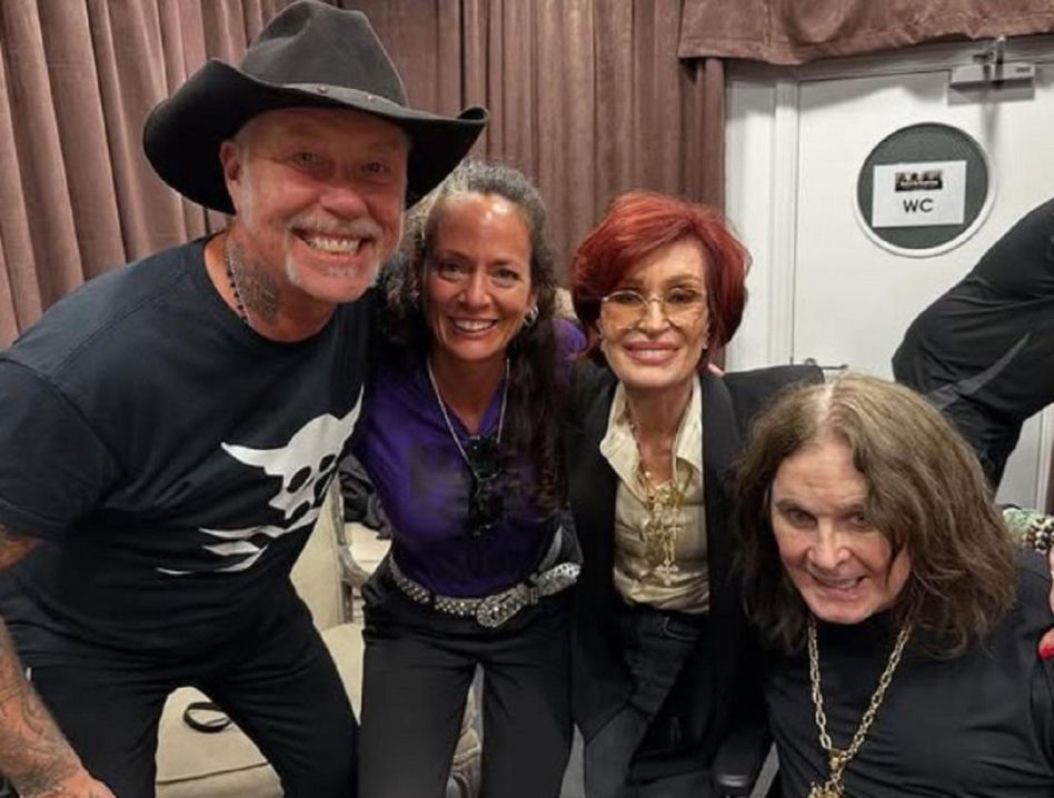 Adriana Gillett, James Hetfield, Sharon i Ozzy Osbourne