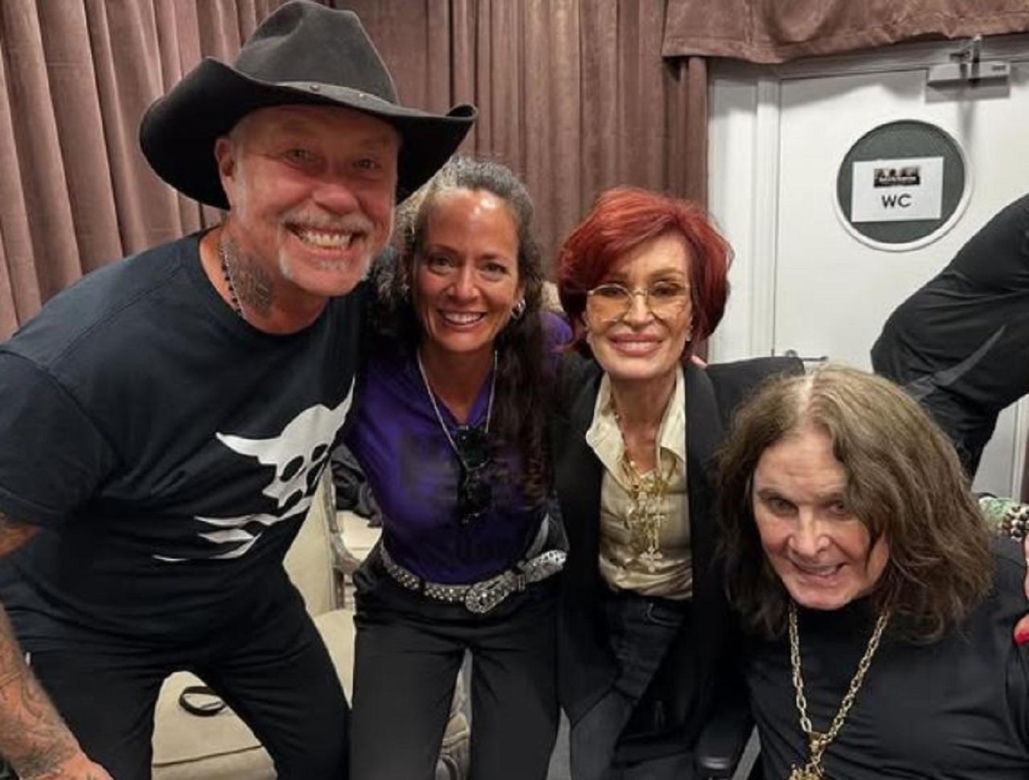 Adriana Gillett, James Hetfield, Sharon i Ozzy Osbourne
