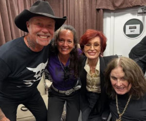 Adriana Gillett, James Hetfield, Sharon i Ozzy Osbourne