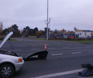 wypadek Szosa Lubicka