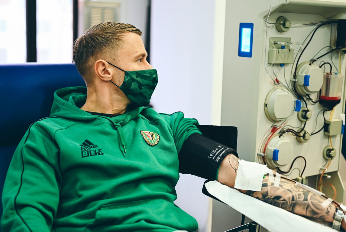 Ozdrowieńcy ze Śląska Wrocław oddali osocze