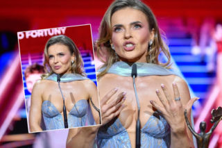 Edyta Herbuś musiała uważać na sukienkę. Ale na rozdaniu Telekamer wyglądała nieziemsko!