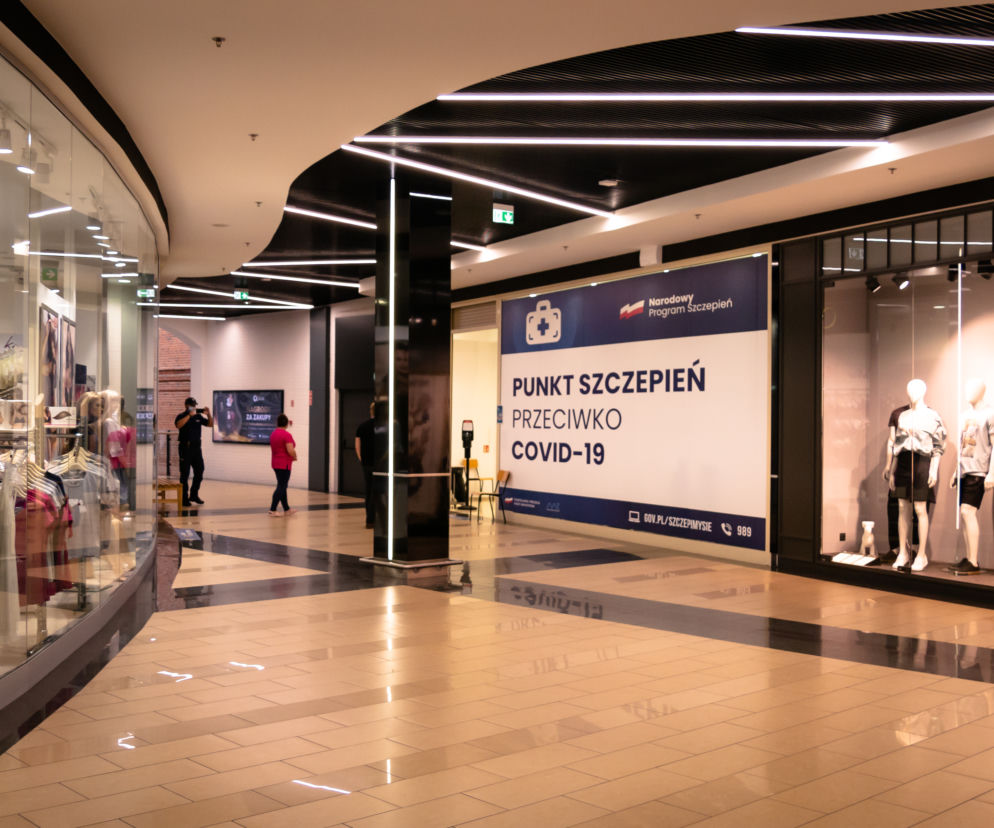Białystok. W Alfa Centrum powstał punkt szczepień przeciw COVID-19