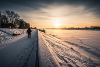 Szczecin 15.02.2026: Zima trzyma mocno. Kto marzył o wiośnie, musi poczekać!
