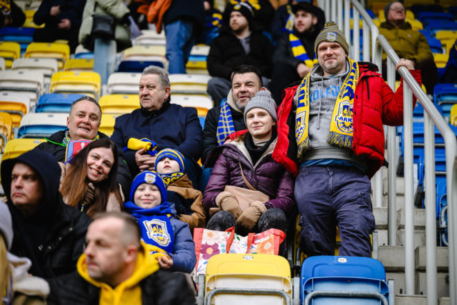 Arka Gdynia - GKS Katowice: Zdjęcia kibiców z meczu 22. kolejki PKO BP Ekstraklasy