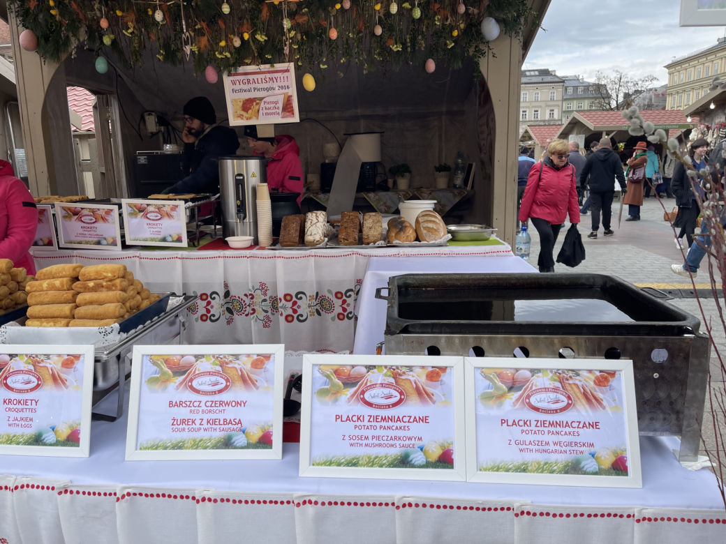 Jarmark wielkanocny w Krakowie