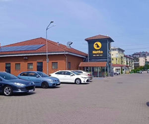 Mur między osiedlami w Szczecinie