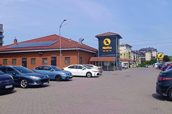 Mur między osiedlami w Szczecinie