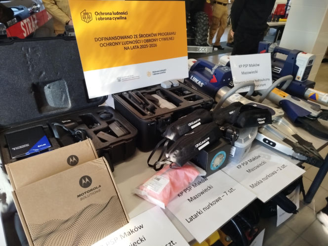 Nowy sprzęt trafi do strażaków z Siedlec, Łosic, Makowa Mazowieckiego, Ostrołęki, Ostrowi Mazowieckiej, Pułtuska, Sokołowa Podlaskiego, Węgrowa i Wyszkowa