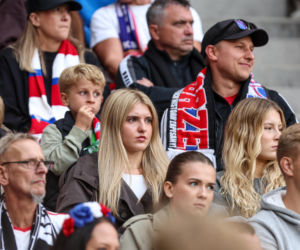 Górnik Zabrze - Lech Poznań: Zdjęcia kibiców i zawodników z meczu 8. kolejki PKO BP Ekstraklasy