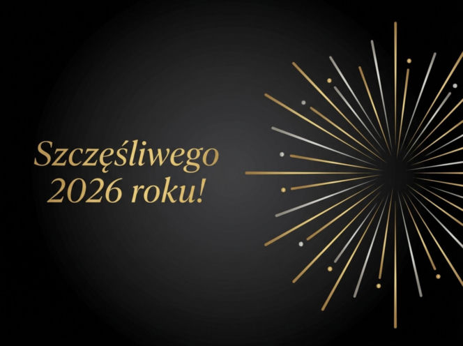 Kartki sylwestrowe 2025/26 z życzeniami. Darmowe, piękne i oryginalne grafiki do wysłania! [FACEBOOK, MESSENGER, SMS]