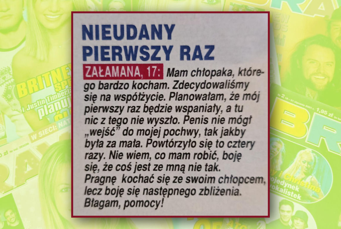 Problemy nastolatków sprzed ponad 25 lat