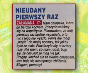 Problemy nastolatków sprzed ponad 25 lat
