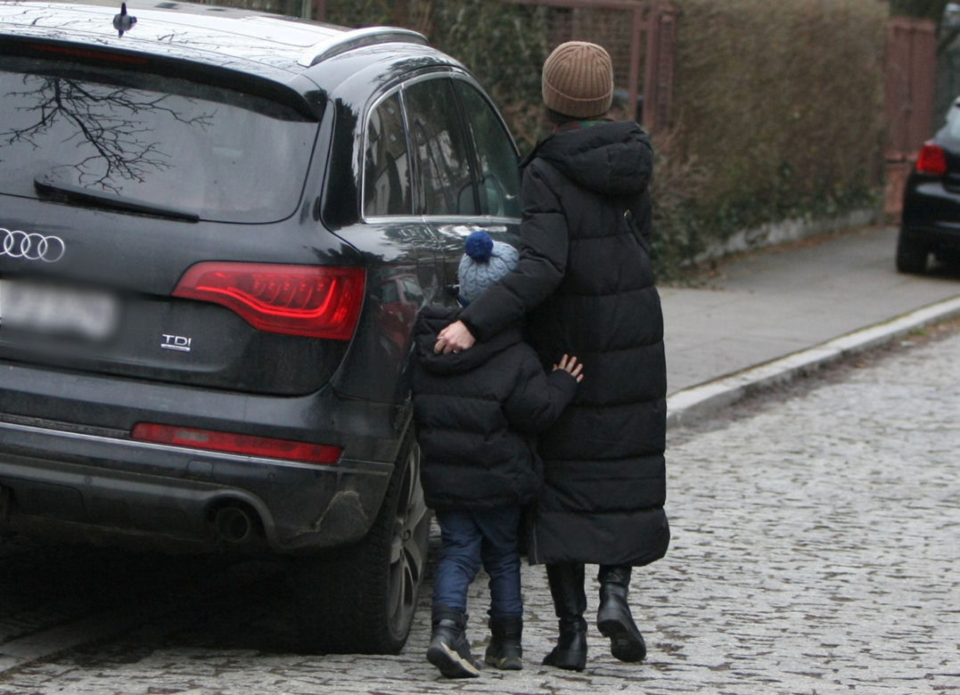 Marta Kaczyńska z synkiem odwiedziła Jarosława Kaczyńskiego