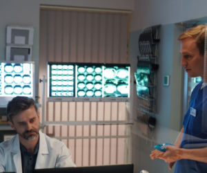 Na dobre i na złe odc. 822. Michał Wilczewski (Mateusz Janicki), radiolog Paweł (Marcin Sianko)