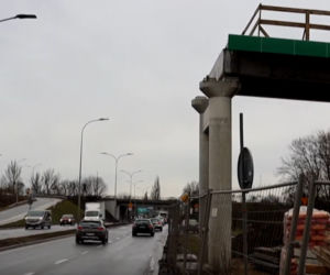 Trwa budowa kładki rowerowej w Krakowie