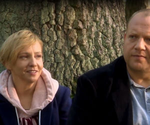 Barwy szczęścia, odc. 2221. Sabina (Barbara Kurzaj), Andrzej Tomala (Bartłomiej Nowosielski)