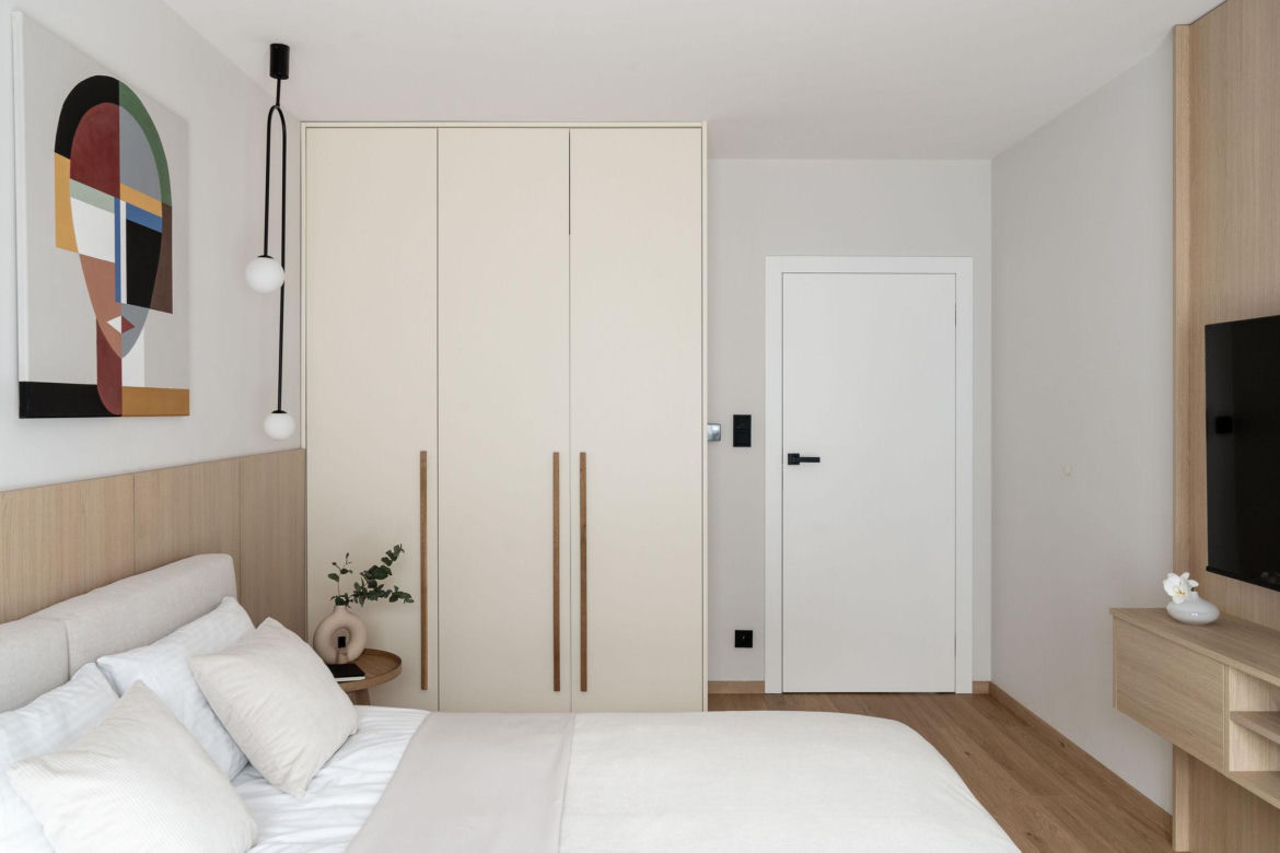 Apartament w stylu japandi