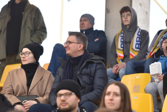 PRES Grupa Deweloperska Toruń - Stelmet Falubaz Zielona Góra, zdjęcia kibiców i zawodników ze sparingu na Motoarenie