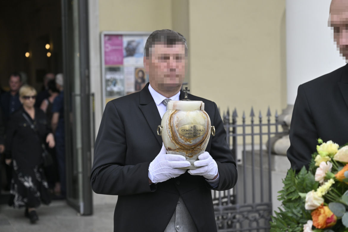 Tak wyglądała urna Igi Cembrzyńskiej