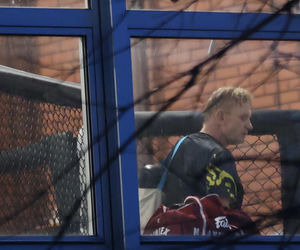 Bartosz Żukowski na siłowni