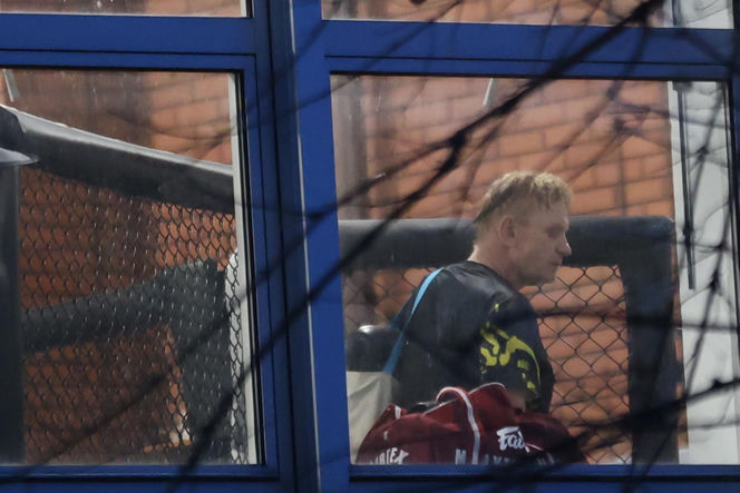 Bartosz Żukowski na siłowni