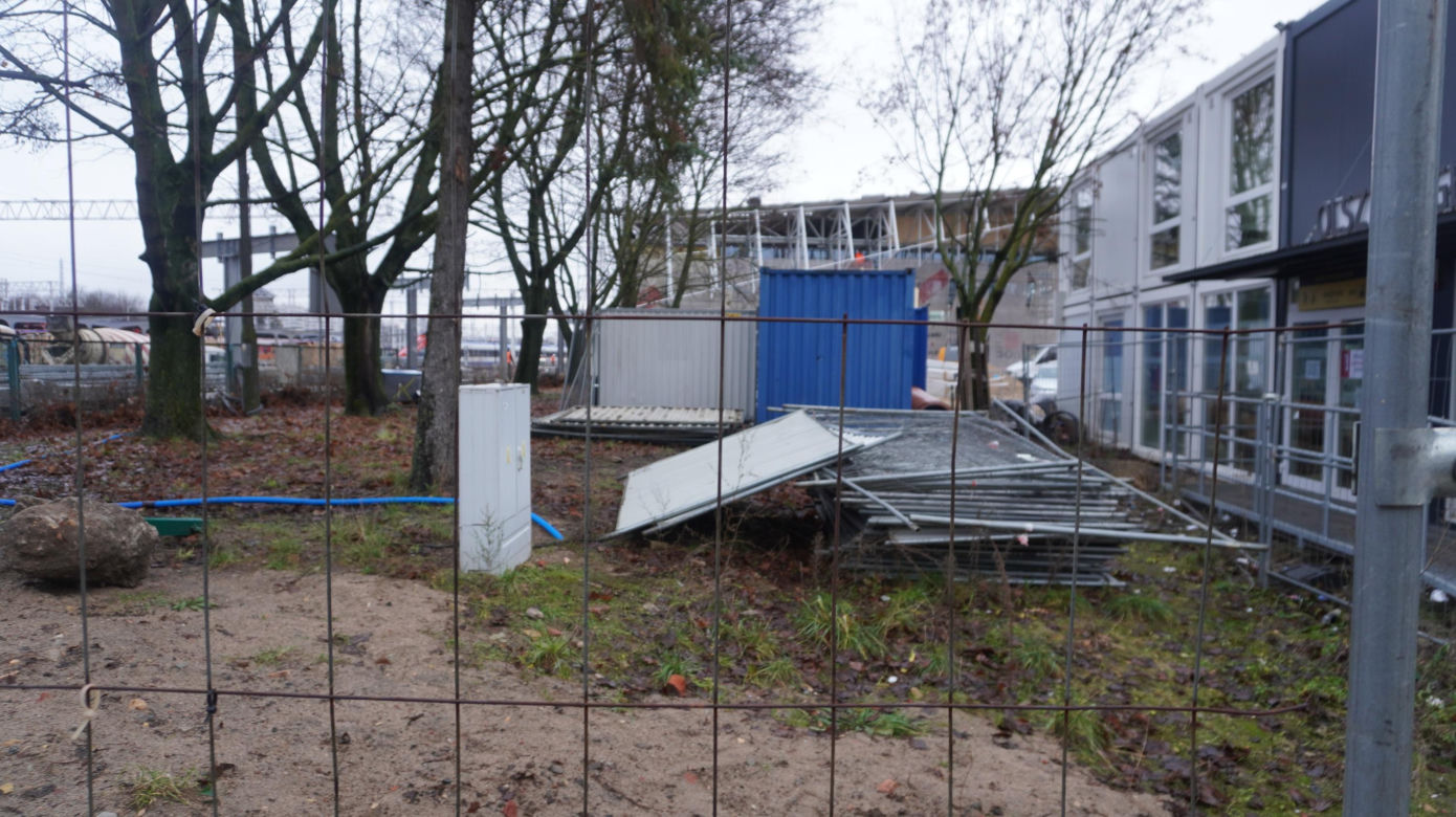 Postępują prace nad konstrukcją budynku Dworca Głównego w Olsztynie. Perony niemal na ukończeniu [ZDJĘCIA]